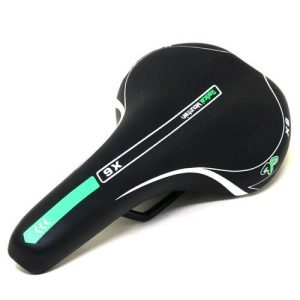 Sillín Radical Mountain negro/verde