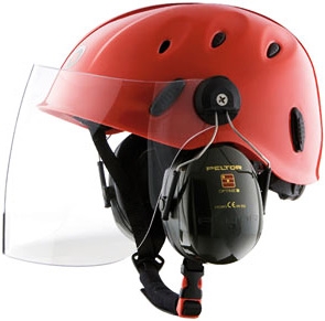 Casco Combi 397 Visor+Orejeras Rock Helmets