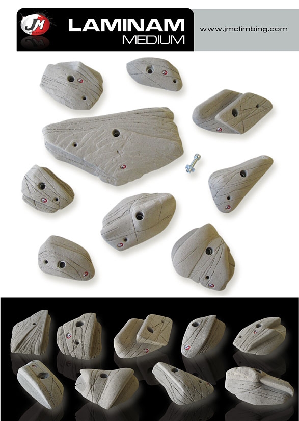 Presas Laminam Medium Set JM Climbing - Imagen 2