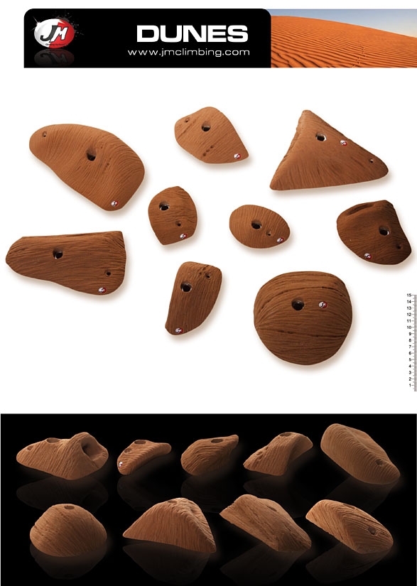 Presas Dunes Set JM Climbing - Imagen 2