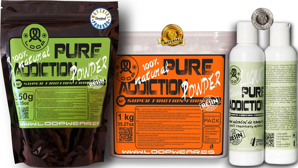 Magnesio Pure Addiction Powder 350 gr (10 Unidades) LoopWear - Imagen 5