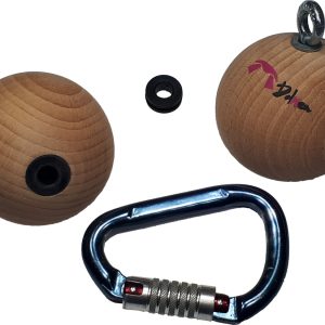 2 Bolas Madera 8cm Dolmen