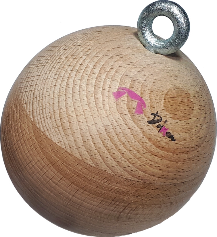 2 Bolas Madera 14cm Dolmen - Imagen 5