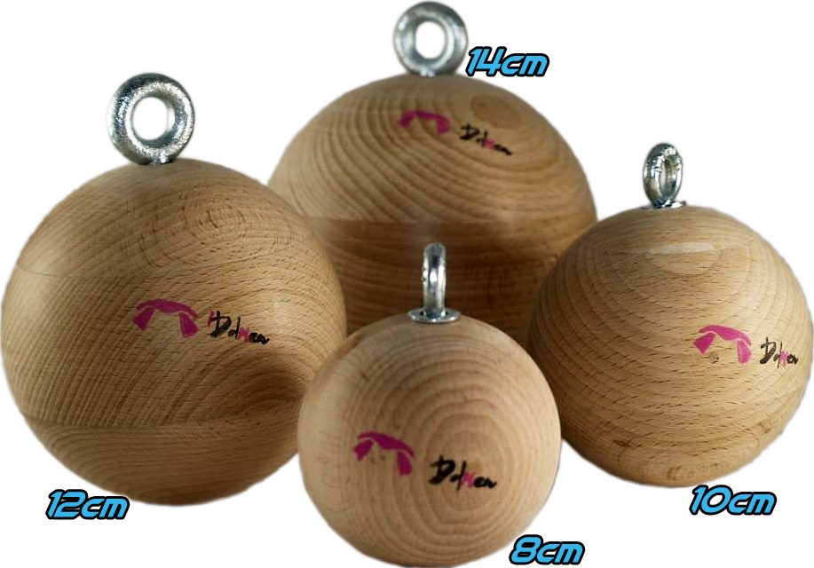 2 Bolas Madera 14cm Dolmen - Imagen 7