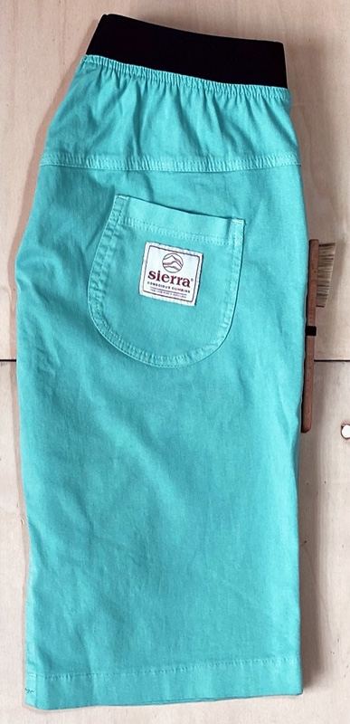 Pantalón Corto Escalada Siurana Green Tea Sierra - Imagen 4