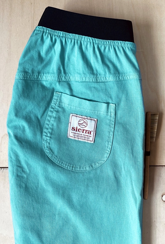 Pantalón Corto Escalada Siurana Green Tea Sierra - Imagen 5