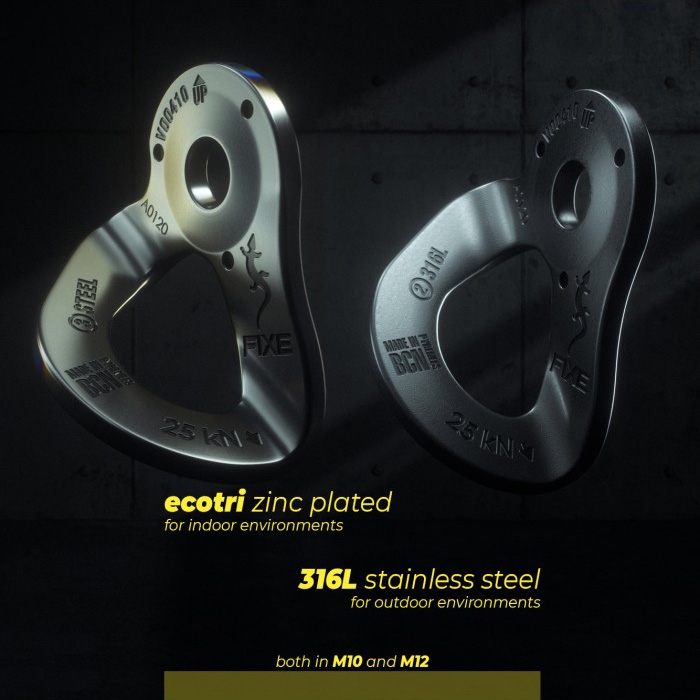 Plaqueta FIXE 1 Inox 316L x200 - Imagen 7