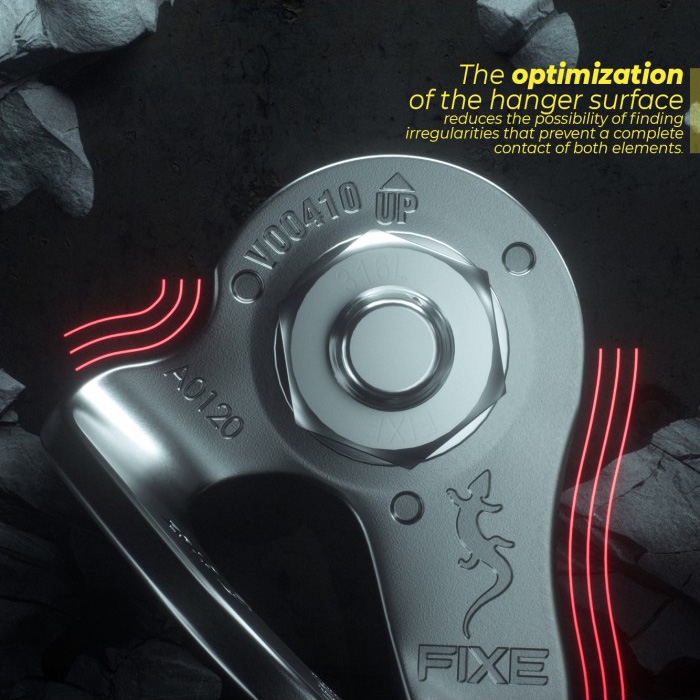 Plaqueta FIXE 1 Inox 316L x200 - Imagen 9