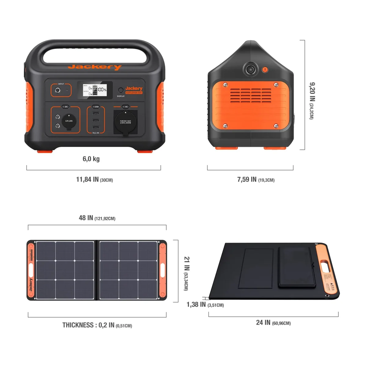 Jackery Generador Solar 500 - Imagen 6