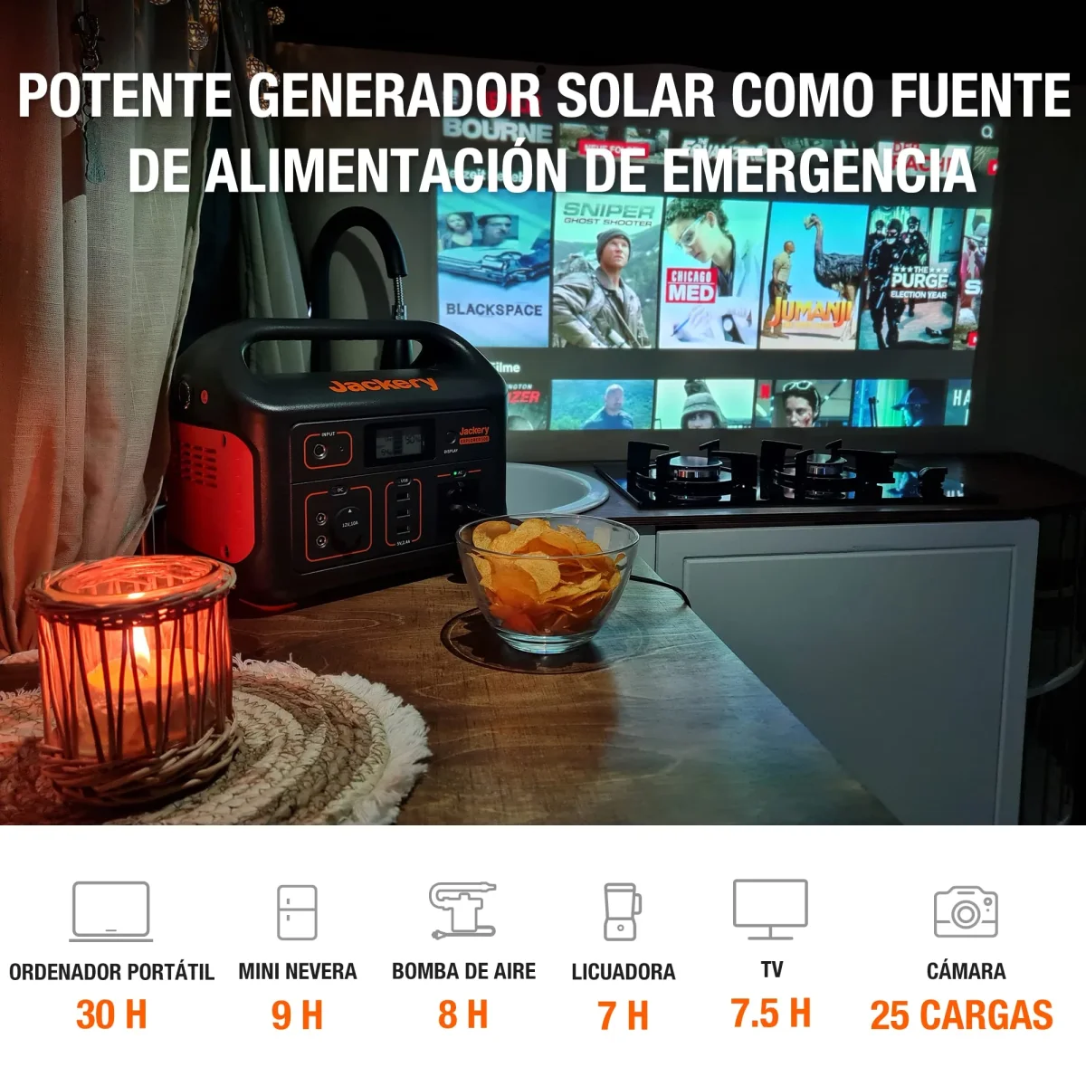 Jackery Generador Solar 500 - Imagen 4