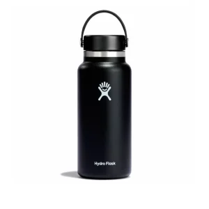 BOTELLA ISOTÉRMICA HYDRO FLASK 950ml BOQUILLA ANCHA - Negro