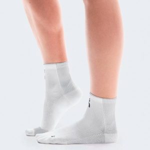 CALCETINES ON PERFORMANCE RUN MID - White / Glacier