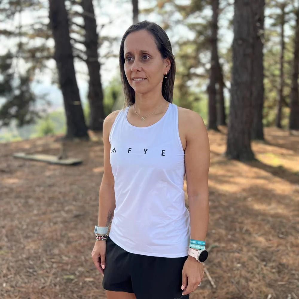 CAMISETA DE TIRANTES TÉCNICA FIND YOUR EVEREST ELITE MUJER - Blanco - Imagen 4