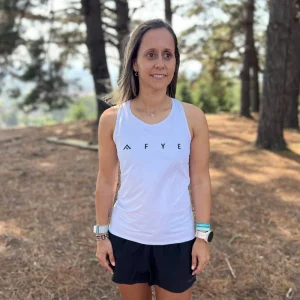 CAMISETA DE TIRANTES TÉCNICA FIND YOUR EVEREST ELITE MUJER - Blanco