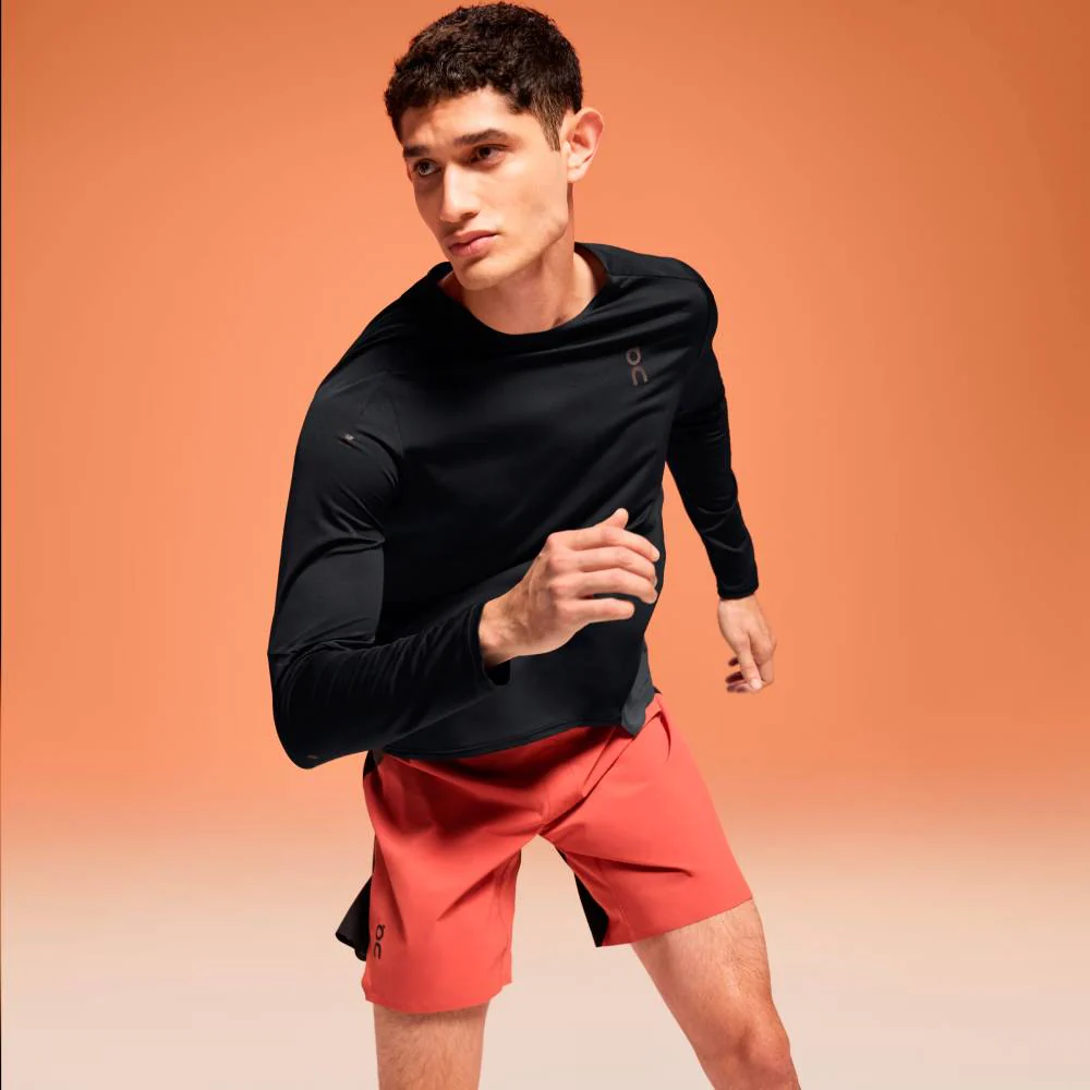 CAMISETA MANGA LARGA ON PERFORMANCE LONG-T - Black / Eclipse - Imagen 4