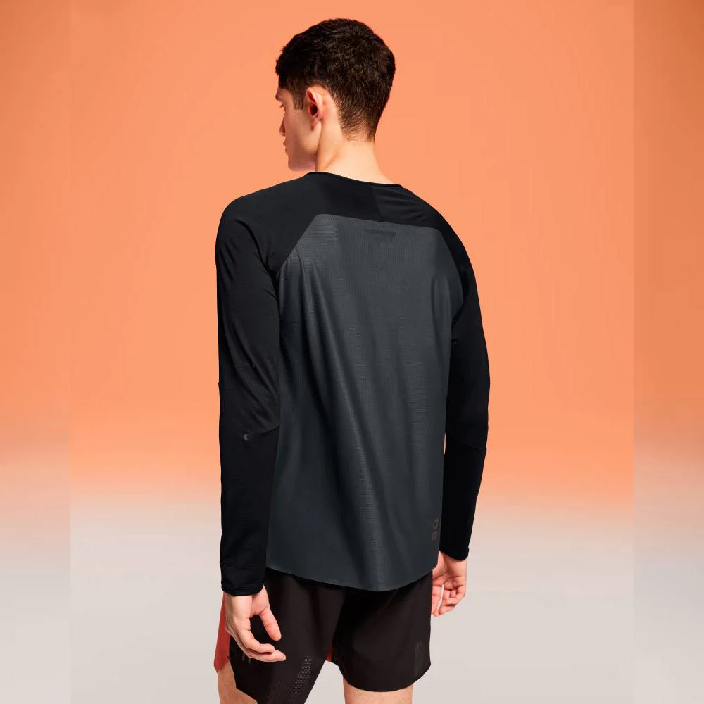 CAMISETA MANGA LARGA ON PERFORMANCE LONG-T - Black / Eclipse - Imagen 3