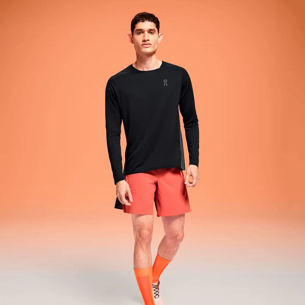 CAMISETA MANGA LARGA ON PERFORMANCE LONG-T - Black / Eclipse - Imagen 2