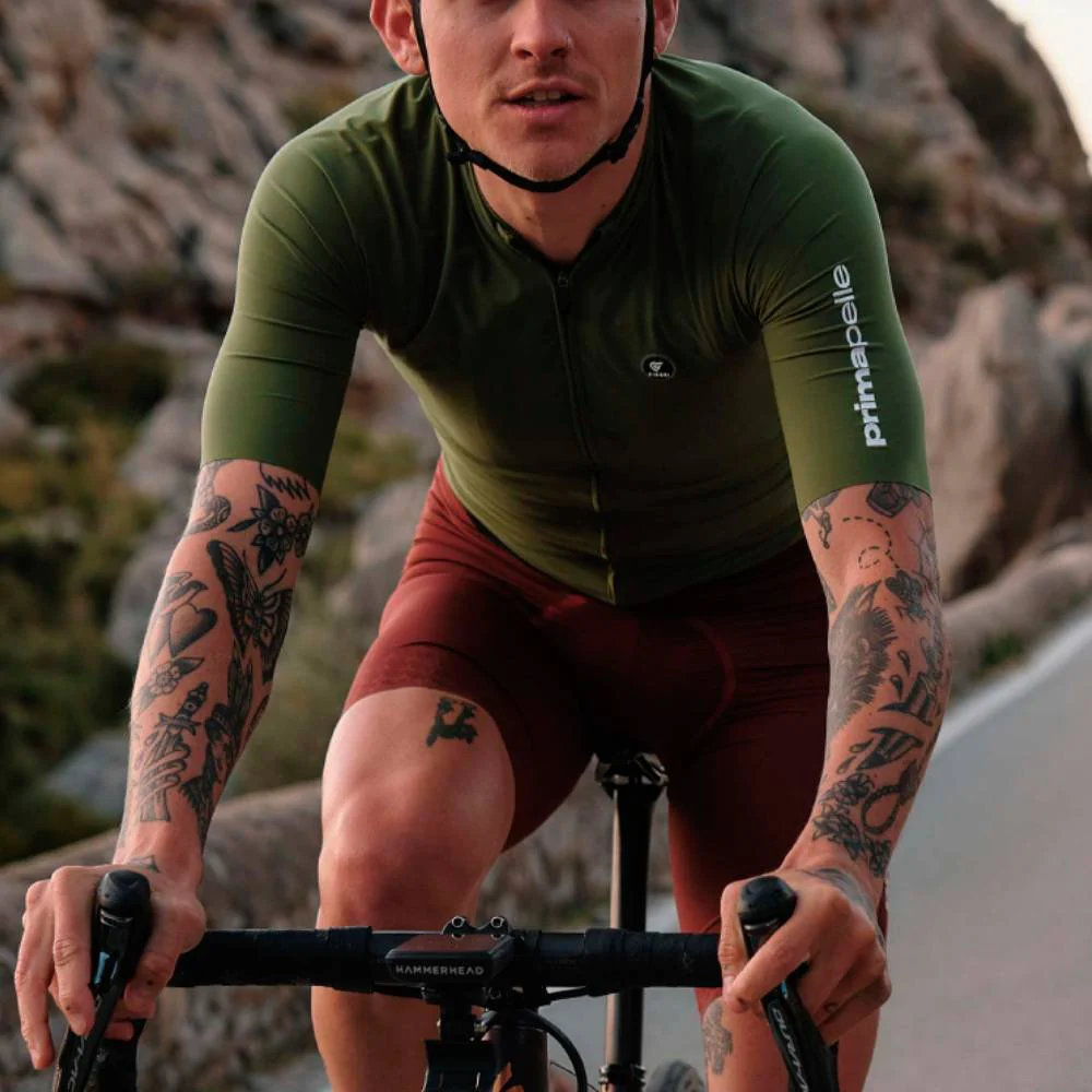 MAILLOT PISSEI PRIMAPELLE - Verde Militare - Imagen 7