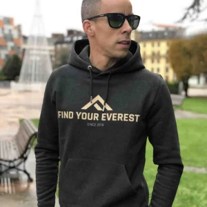 SUDADERA FIND YOUR EVEREST - Gold