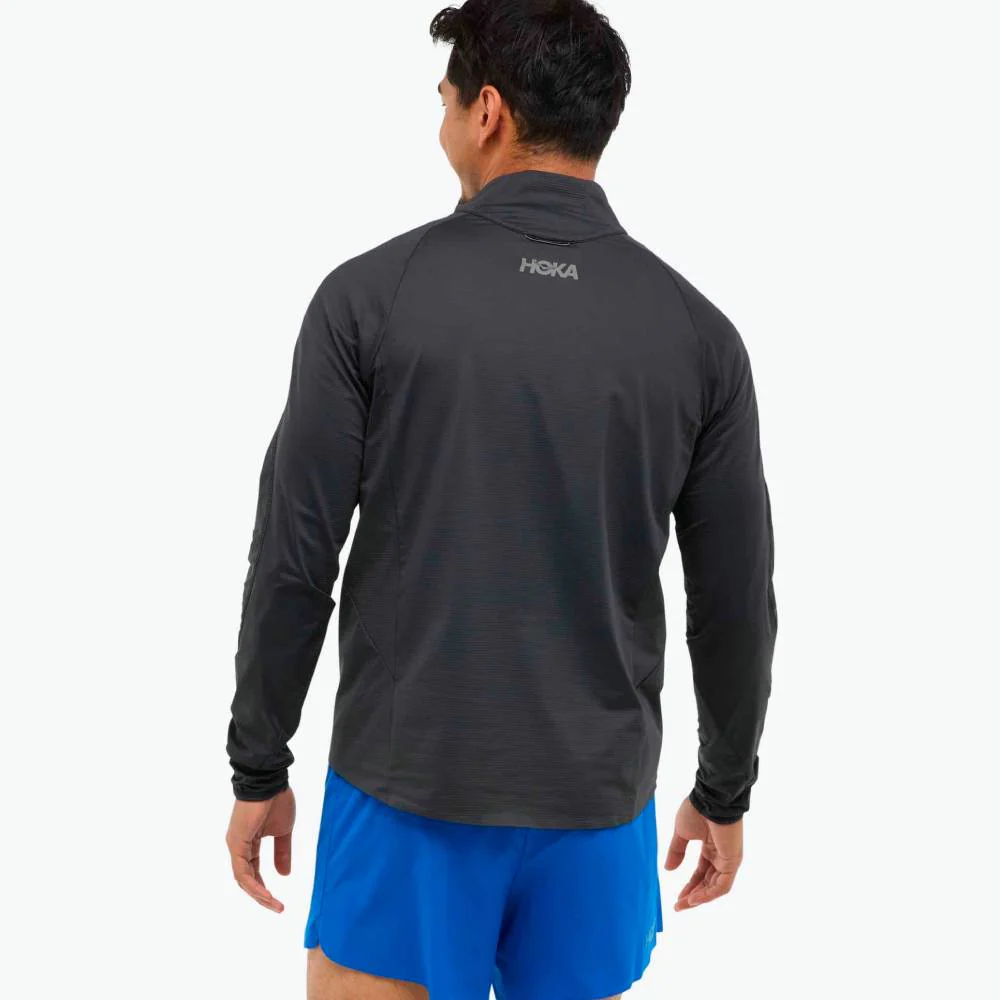 SUDADERA HOKA GLIDETECH - Black - Imagen 3