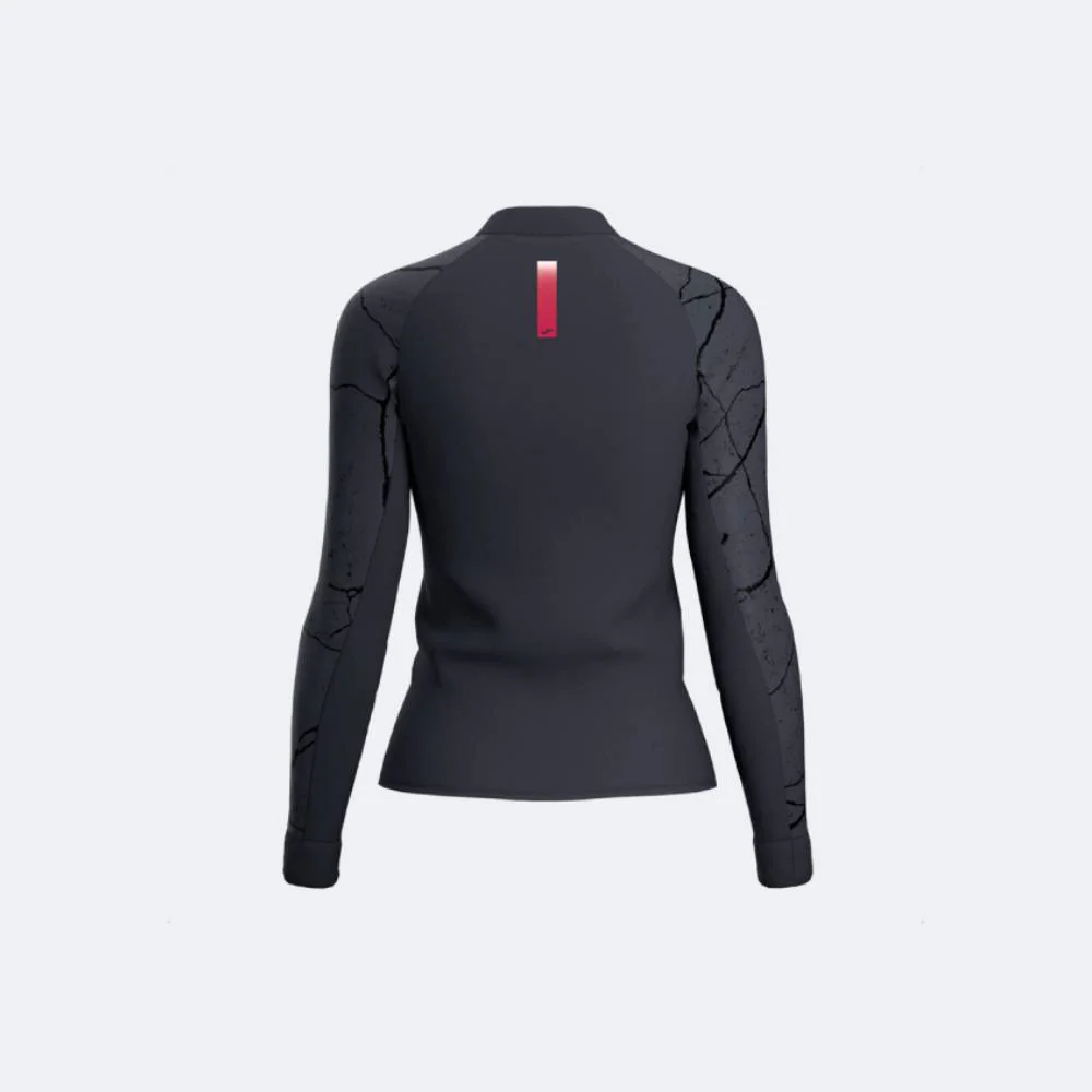 SUDADERA JOMA R-NIGHT MUJER - Antracita - Imagen 3
