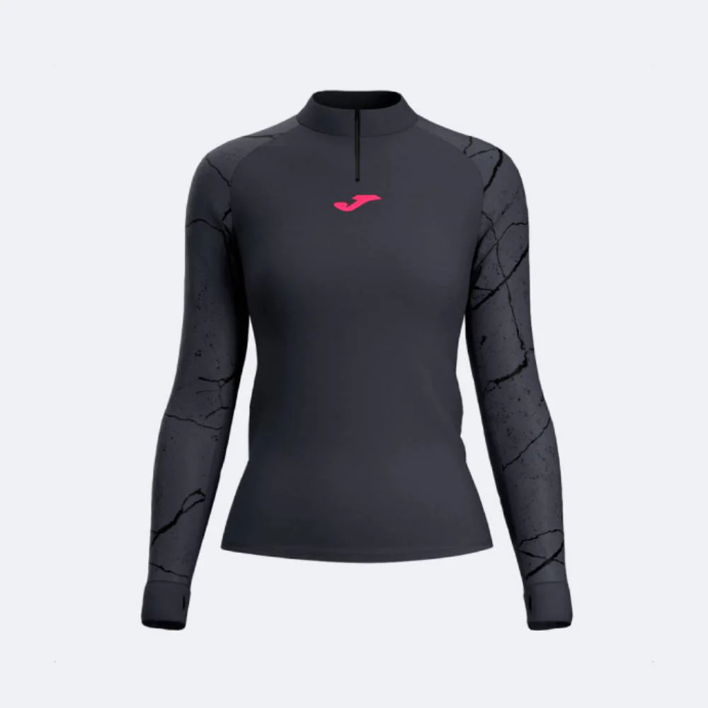 SUDADERA JOMA R-NIGHT MUJER - Antracita - Imagen 2