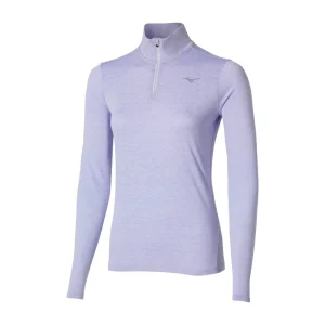 SUDADERA MIZUNO CORE IMPULSE MUJER - Icelandic Blue