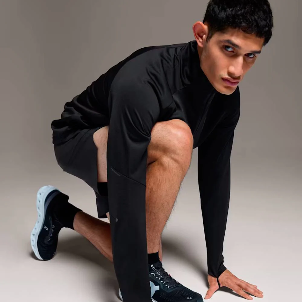 SUDADERA ON CLIMATE - Black - Imagen 5