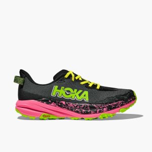ZAPATILLAS HOKA SPEEDGOAT 6 - Black / Neon Rose