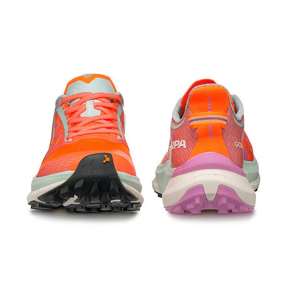 ZAPATILLAS SCARPA GOLDEN GATE 2 ATR MUJER - Orange Fluo / Orchid - Imagen 6