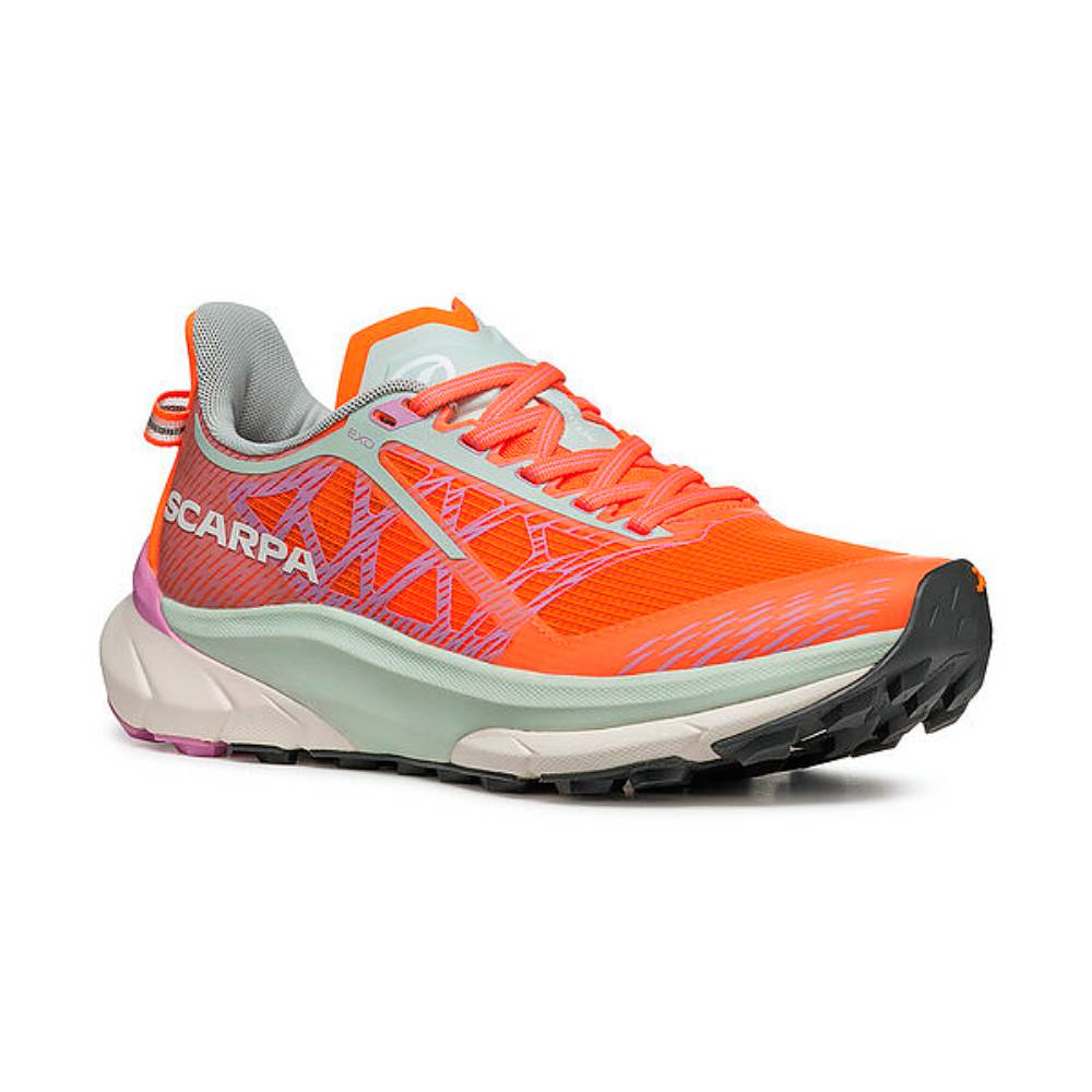 ZAPATILLAS SCARPA GOLDEN GATE 2 ATR MUJER - Orange Fluo / Orchid - Imagen 3