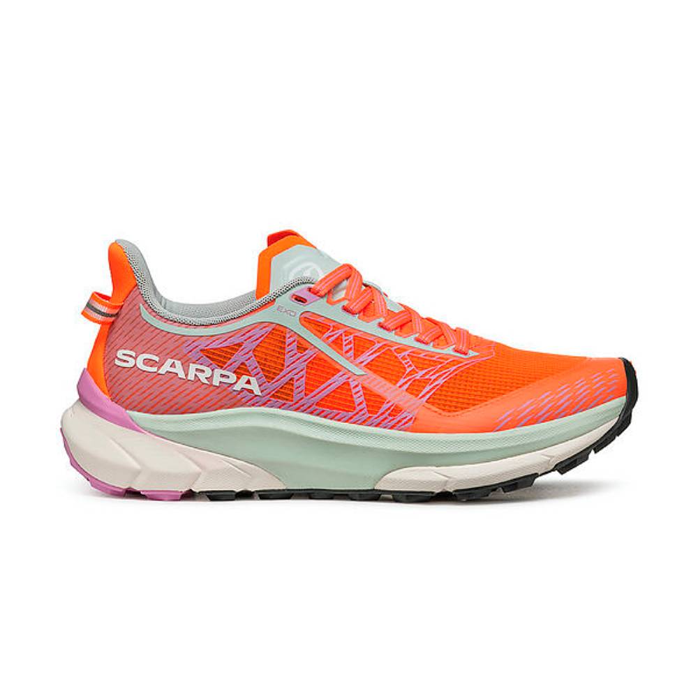 ZAPATILLAS SCARPA GOLDEN GATE 2 ATR MUJER - Orange Fluo / Orchid - Imagen 2
