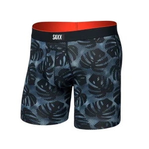 CALZONCILLOS BÓXER SAXX MULTI-SPORT MESH - Rem Tropic / Black