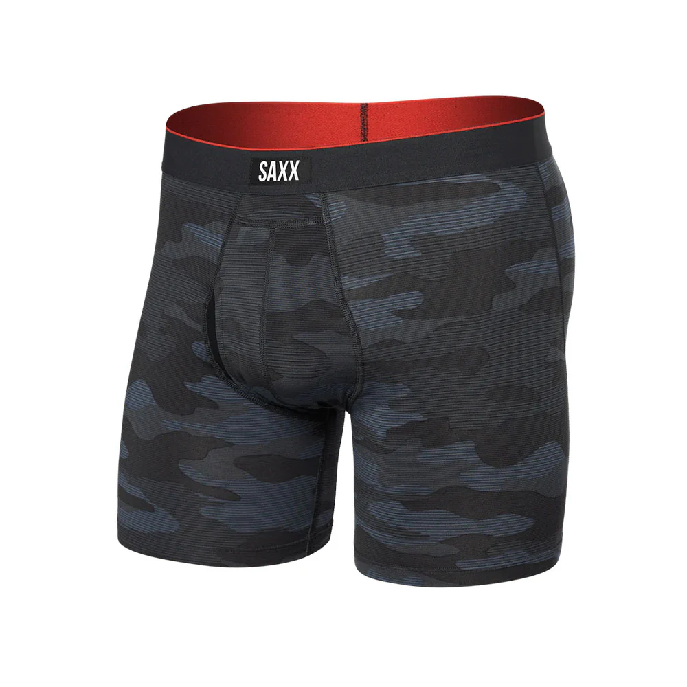 CALZONCILLOS BÓXER SAXX MULTI-SPORT MESH - Remote Camo / Faded Black - Imagen 2