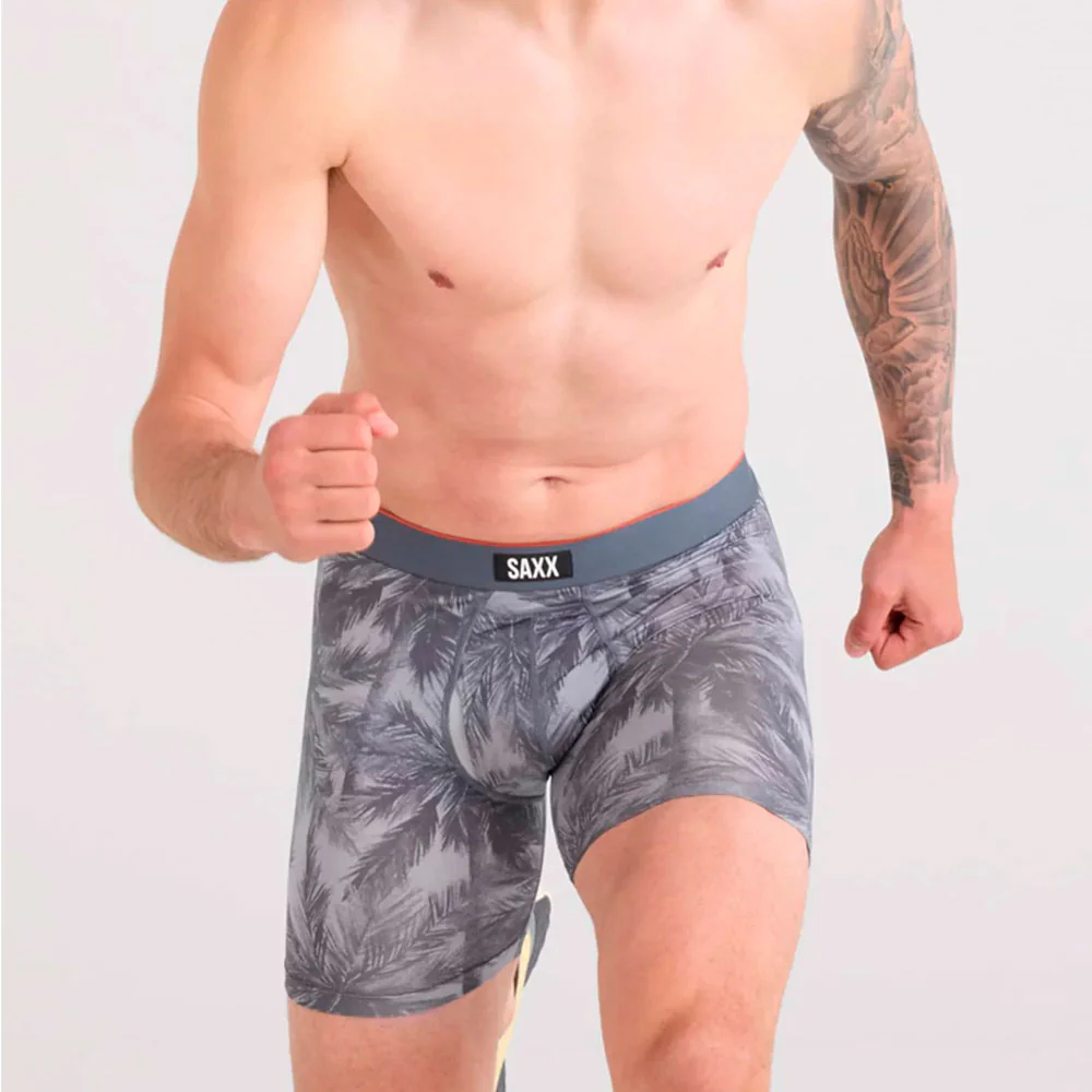 CALZONCILLOS BÓXER SAXX MULTI-SPORT MESH - Vacation Vibes / Turbulence - Imagen 3