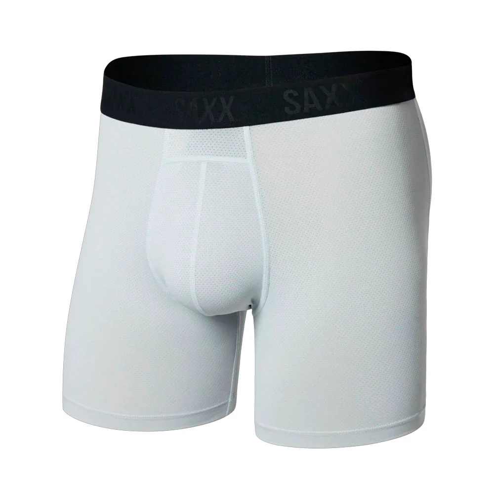 CALZONCILLOS BÓXER SAXX SMOOTH FLEX LIGHT-COMPRESSION - Pearl Grey - Imagen 2