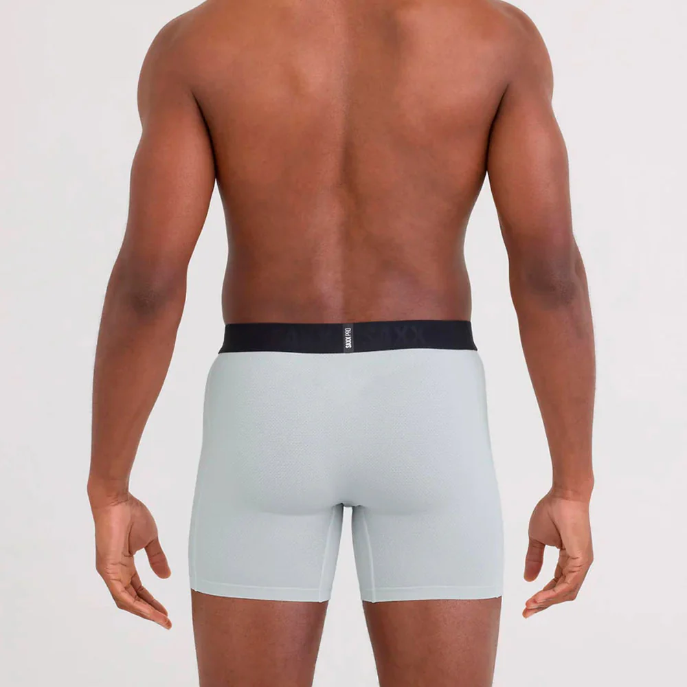 CALZONCILLOS BÓXER SAXX SMOOTH FLEX LIGHT-COMPRESSION - Pearl Grey - Imagen 4