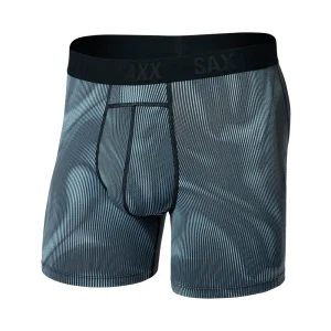 CALZONCILLOS BÓXER SAXX SMOOTH FLEX LIGHT-COMPRESSION - Smoke Camo / Deep Navy