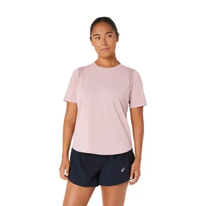 CAMISETA ASICS ROAD MUJER - Morganite