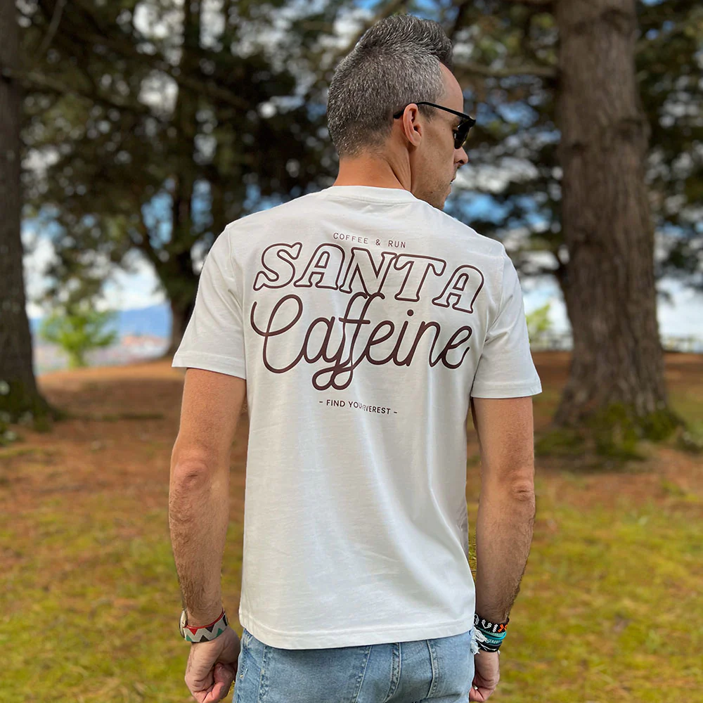 CAMISETA FIND YOUR EVEREST - SANTA CAFFEINE - Mangata - Imagen 2