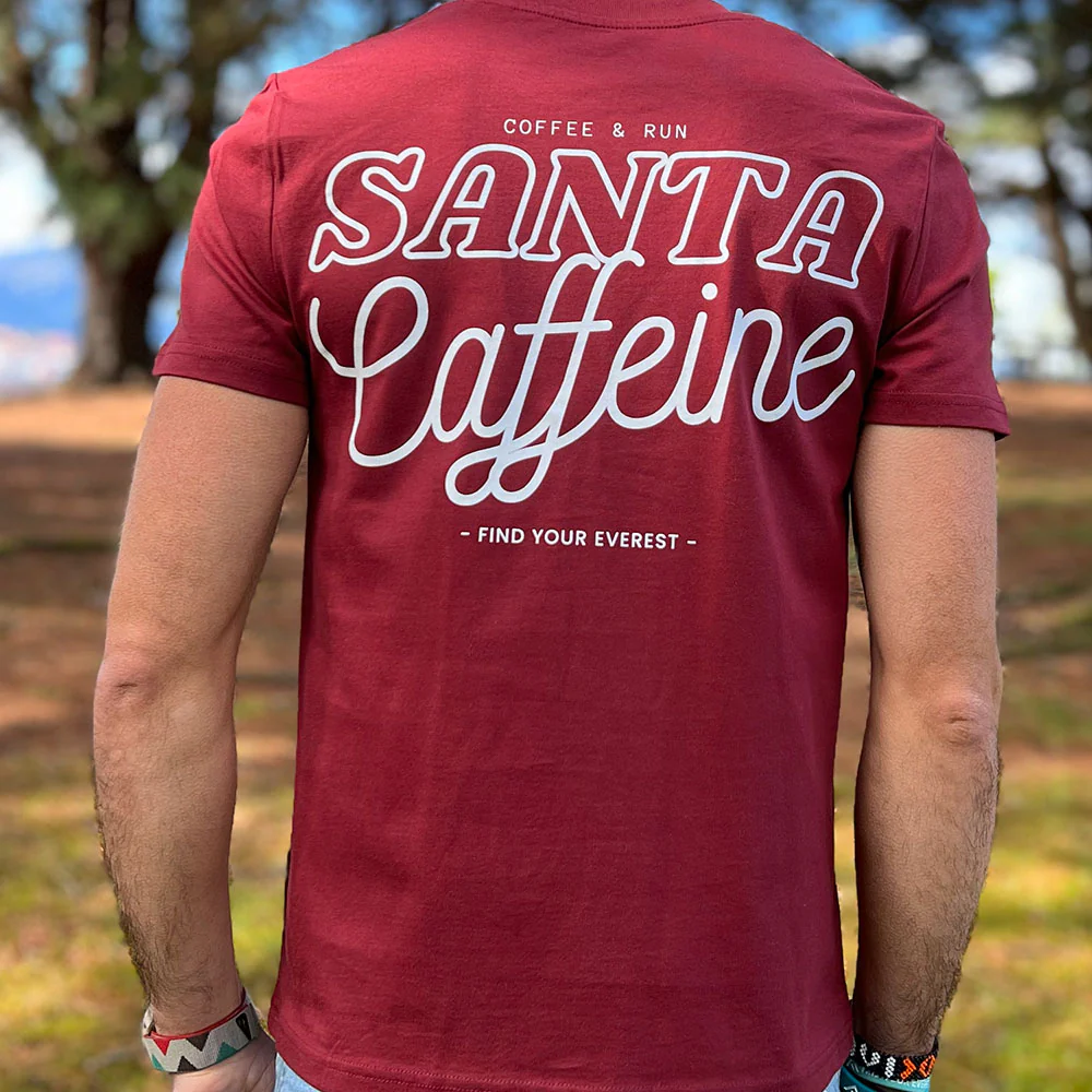 CAMISETA FIND YOUR EVEREST - SANTA CAFFEINE - Kazam - Imagen 3