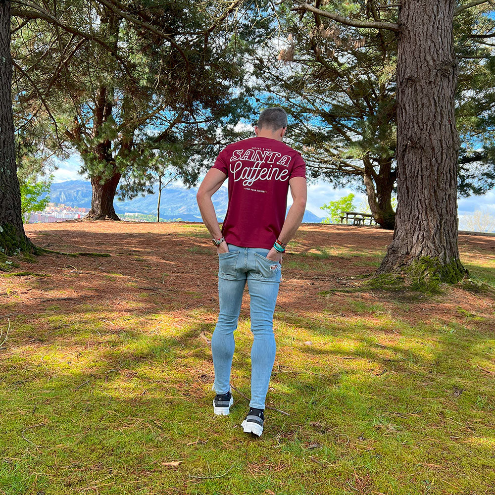 CAMISETA FIND YOUR EVEREST - SANTA CAFFEINE - Kazam - Imagen 4