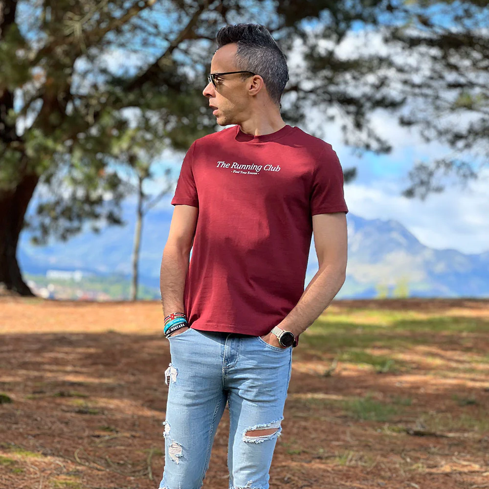 CAMISETA FIND YOUR EVEREST - SANTA CAFFEINE - Kazam - Imagen 6