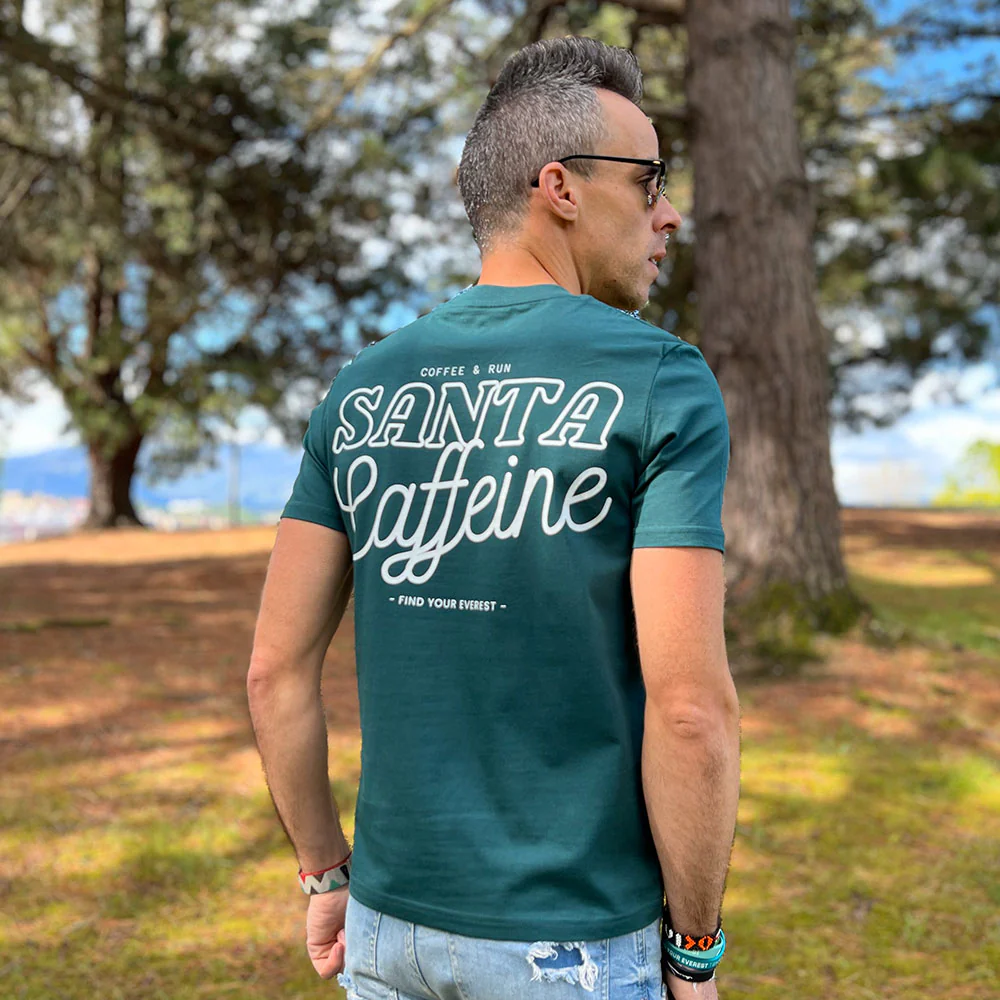 CAMISETA FIND YOUR EVEREST - SANTA CAFFEINE - Mori