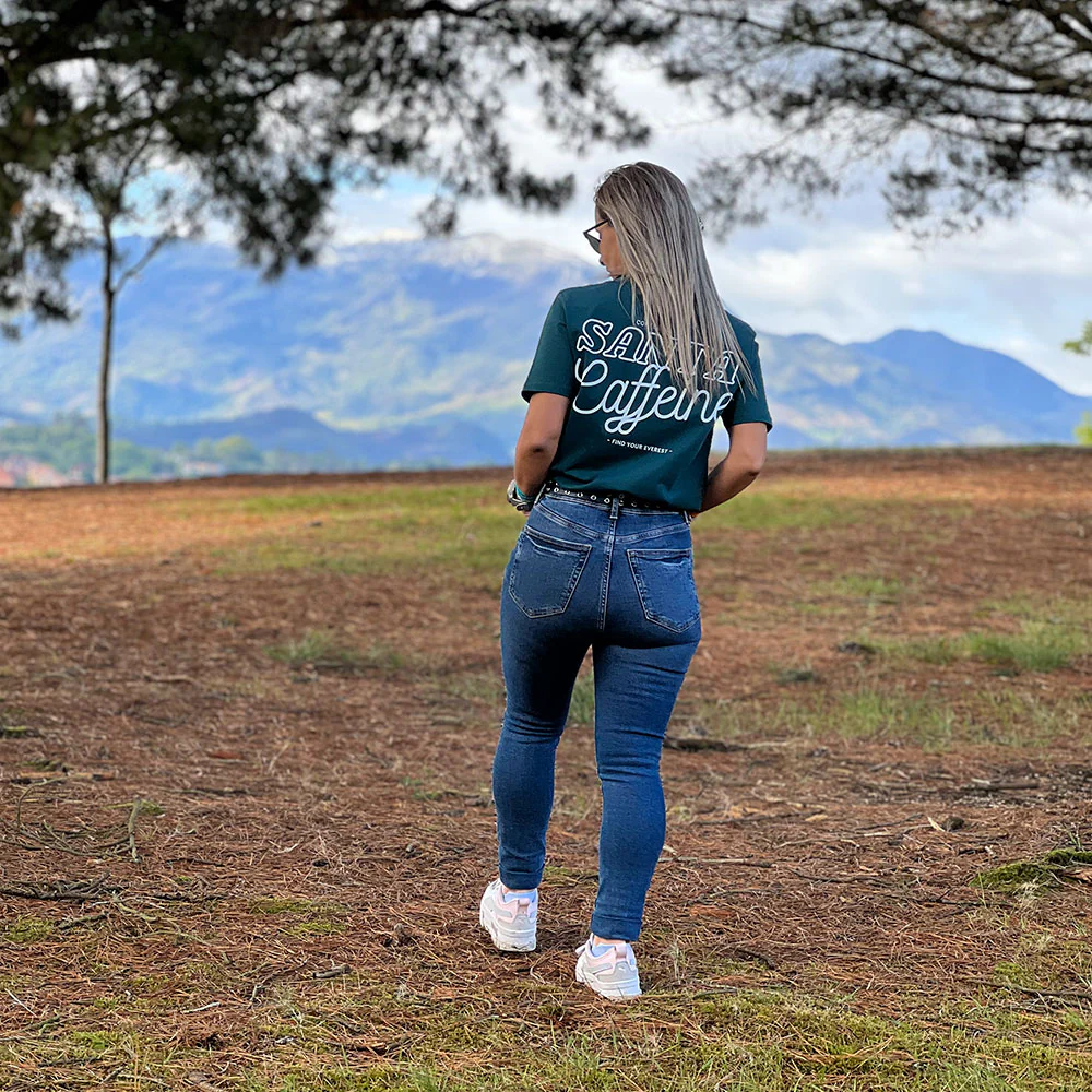 CAMISETA FIND YOUR EVEREST - SANTA CAFFEINE - Mori - Imagen 5