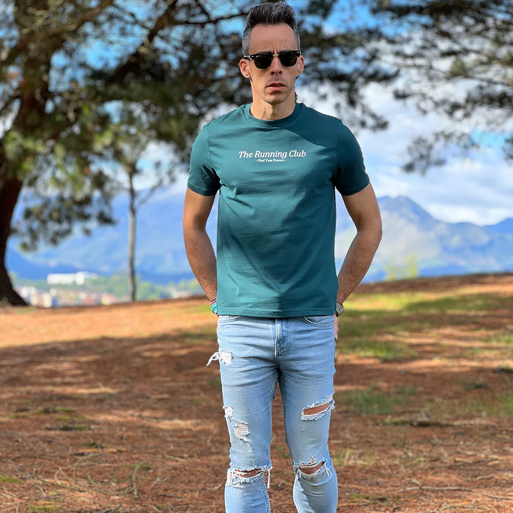 CAMISETA FIND YOUR EVEREST - SANTA CAFFEINE - Mori - Imagen 6