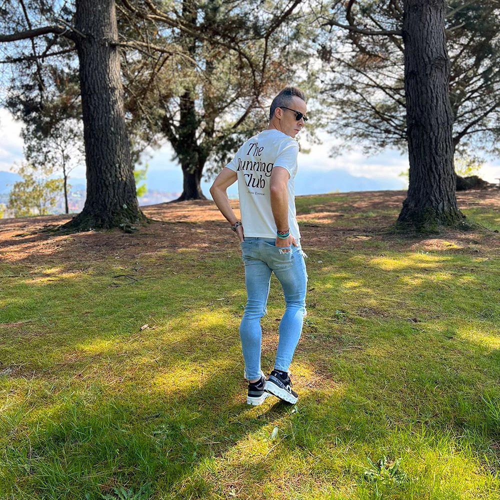 CAMISETA FIND YOUR EVEREST - THE RUNNING CLUB - Mangata - Imagen 4