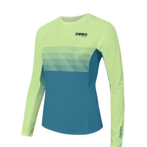 CAMISETA MANGA LARGA OS2O GRADIENT MUJER - Mint