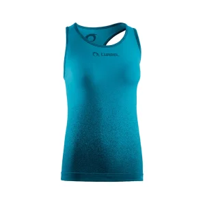 CAMISETA DE TIRANTES LURBEL SAMBA MUJER - Turquesa / Negro