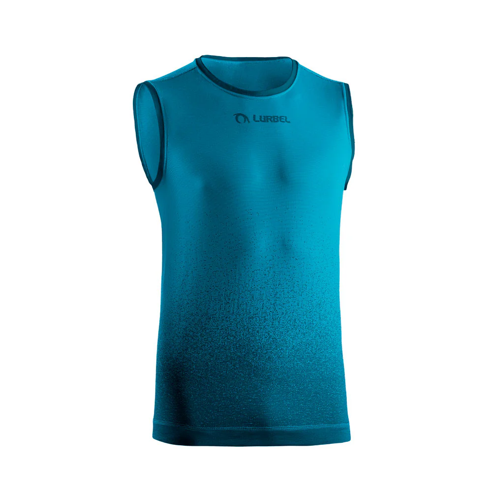 CAMISETA DE TIRANTES LURBEL SAMBA - Turquesa / Negro - Imagen 2